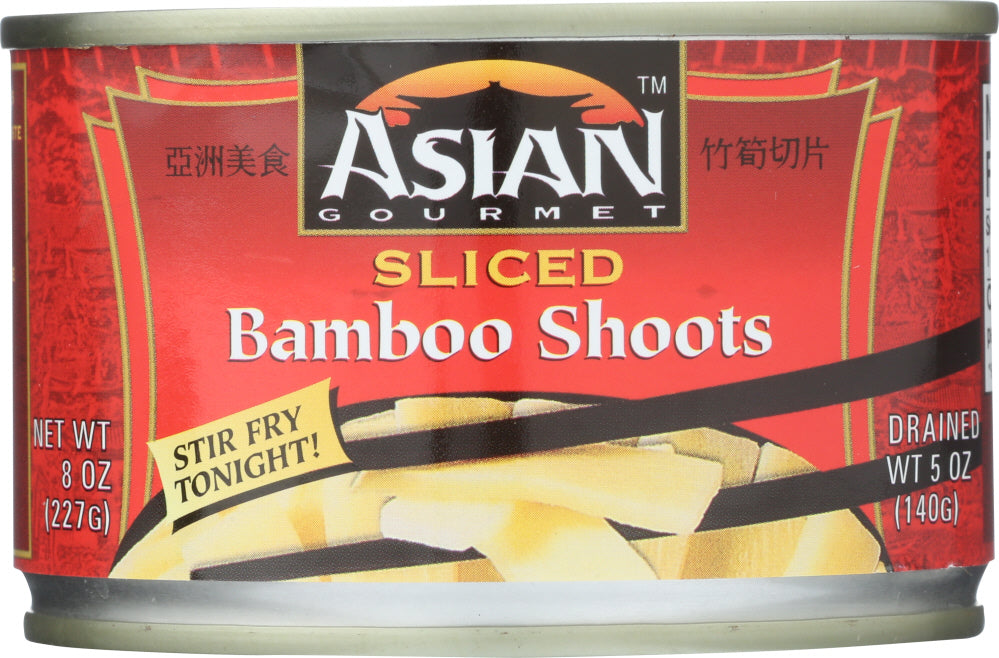 ASIAN GOURMET: Sliced Bamboo Shoots, 8 oz - Vending Business Solutions
