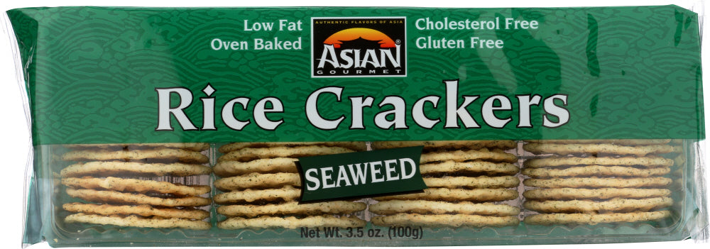 ASIAN GOURMET: Rice Cracker Seaweed, 3.5 oz - Vending Business Solutions