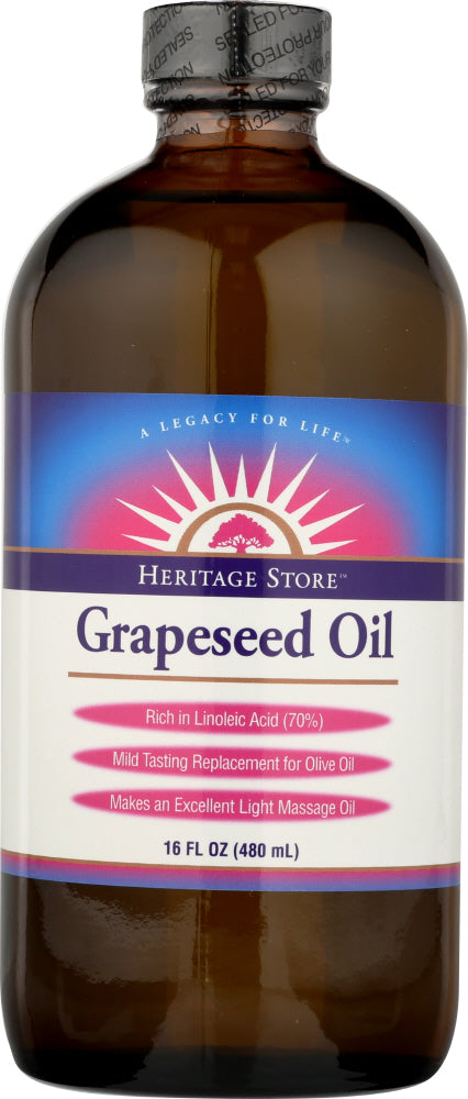 HERITAGE: Oil Grapeseed, 16 oz - Vending Business Solutions