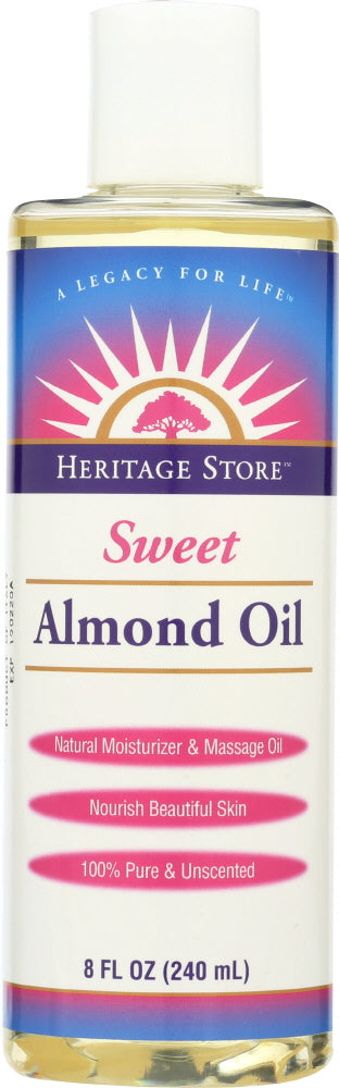 HERITAGE: Oil Sweet Almond, 8 oz - Vending Business Solutions