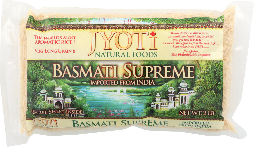 JYOTI: Rice Basmati Supreme, 2 lb - Vending Business Solutions