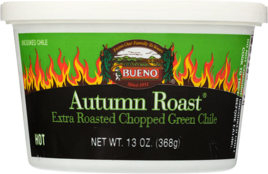 BUENO: Autumn Roast Hot Green Chile, 13 oz - Vending Business Solutions