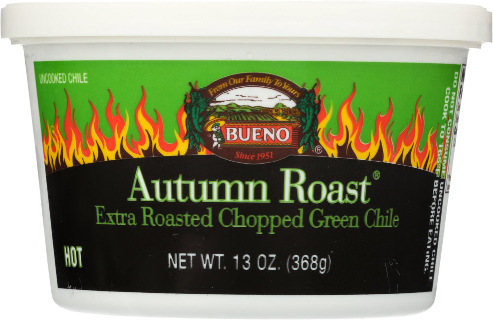 BUENO: Autumn Roast Hot Green Chile, 13 oz - Vending Business Solutions