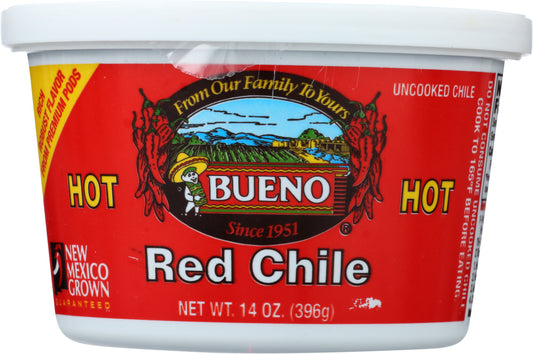 BUENO: Red Chile Hot Puree, 14 oz - Vending Business Solutions