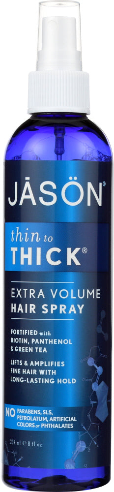 JASON: Thin to Thick Extra Volume Hair Spray, 8 oz - Vending Business Solutions