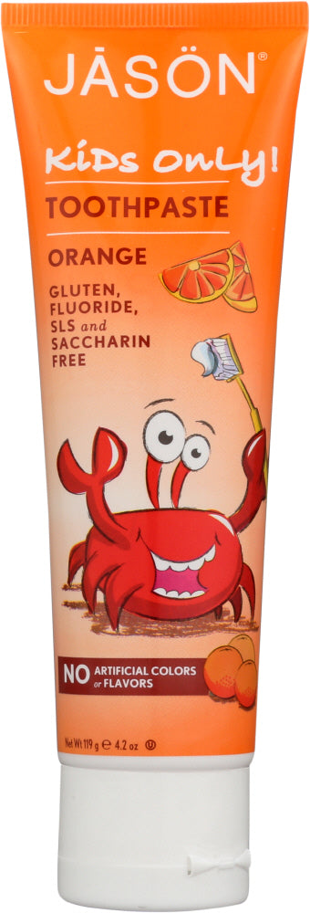 JASON: Toothpaste Kids Orange, 4.2 oz - Vending Business Solutions