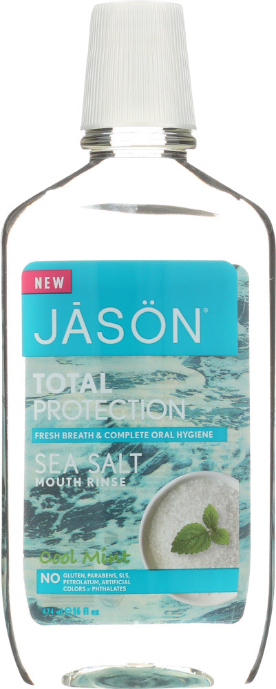 JASON: Mouth Rinse Sea Salt Mint, 16 fo - Vending Business Solutions