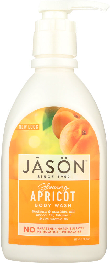 JASON: Body Wash Glowing Apricot, 30 oz - Vending Business Solutions