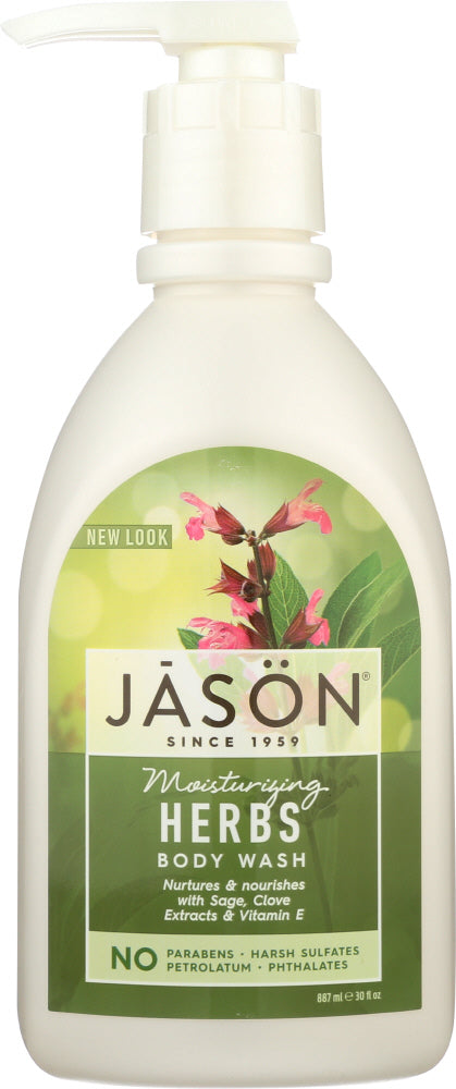 JASON: Body Wash Moisturizing Herbs, 30 oz - Vending Business Solutions