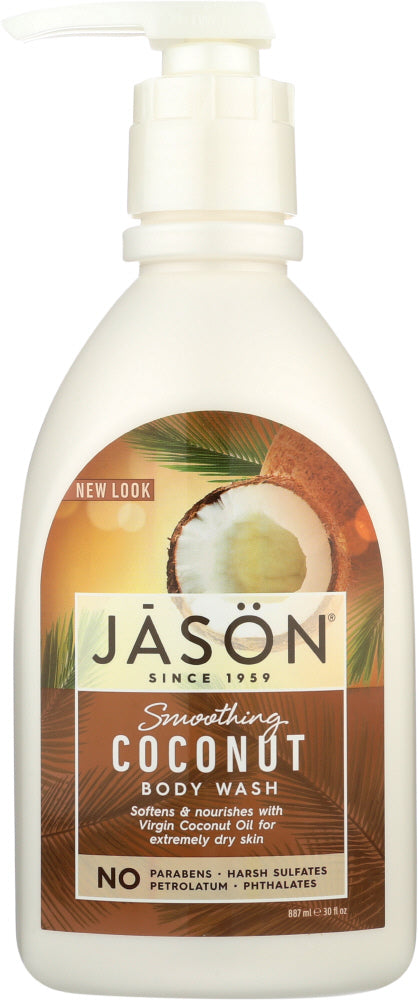 JASON: Body Wash Smoothing Coconut, 30 oz - Vending Business Solutions