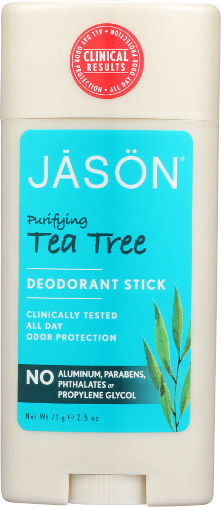 JASON: Deodorant Stick Purifying Tea Tree, 2.5 oz - Vending Business Solutions