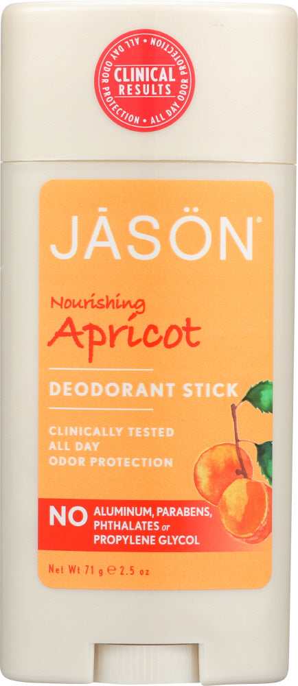 JASON: Deodorant Stick Nourishing Apricot, 2.5 oz - Vending Business Solutions