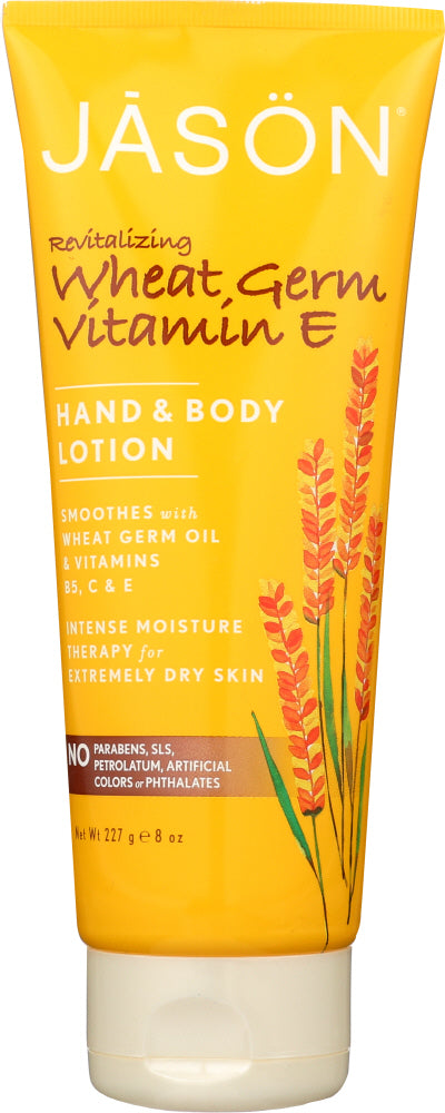 JASON: Hand & Body Lotion Wheat Germ Vitamin E, 8 oz - Vending Business Solutions