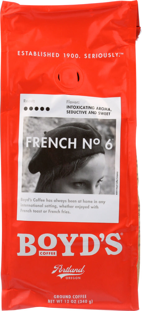 BOYDS: French No. 6 Coffee, 12 oz - Vending Business Solutions