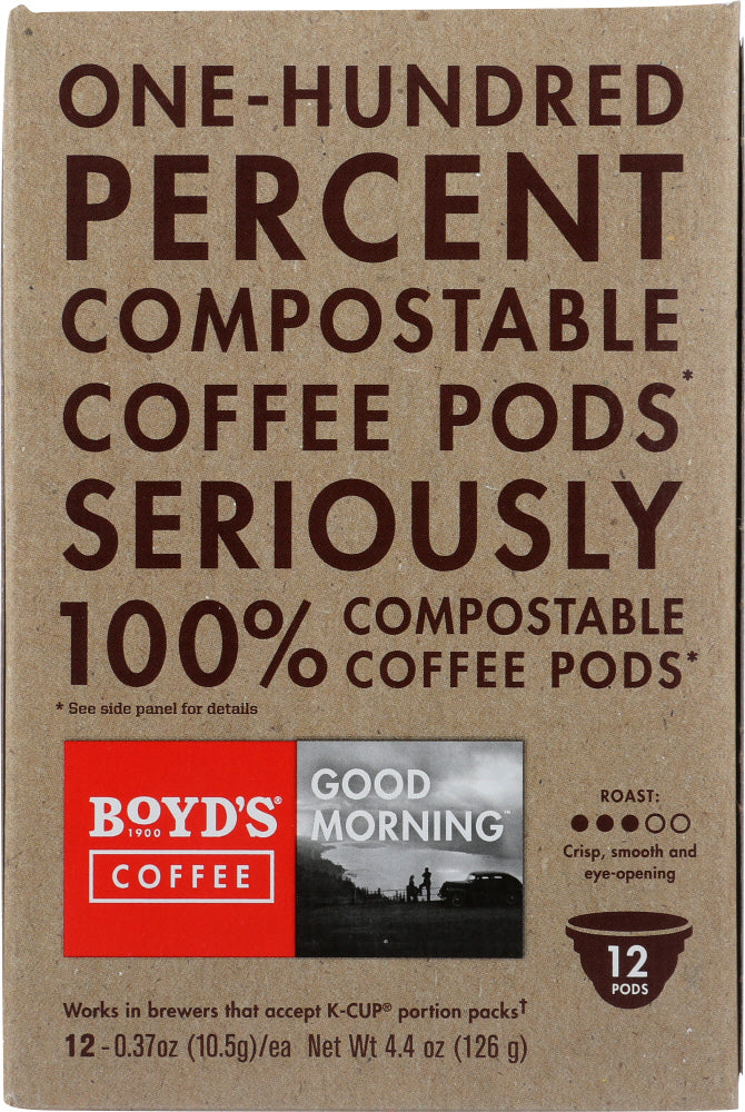 BOYDS: Good Morning Single Serve Pods, 12 cups - Vending Business Solutions