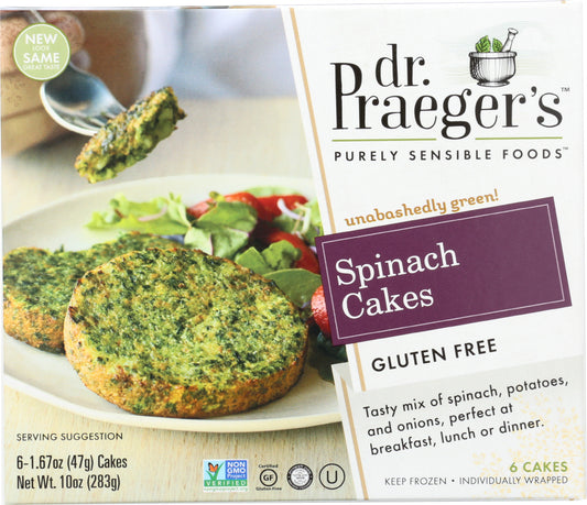 DR. PRAEGER'S: Spinach Pancakes, 10 oz - Vending Business Solutions