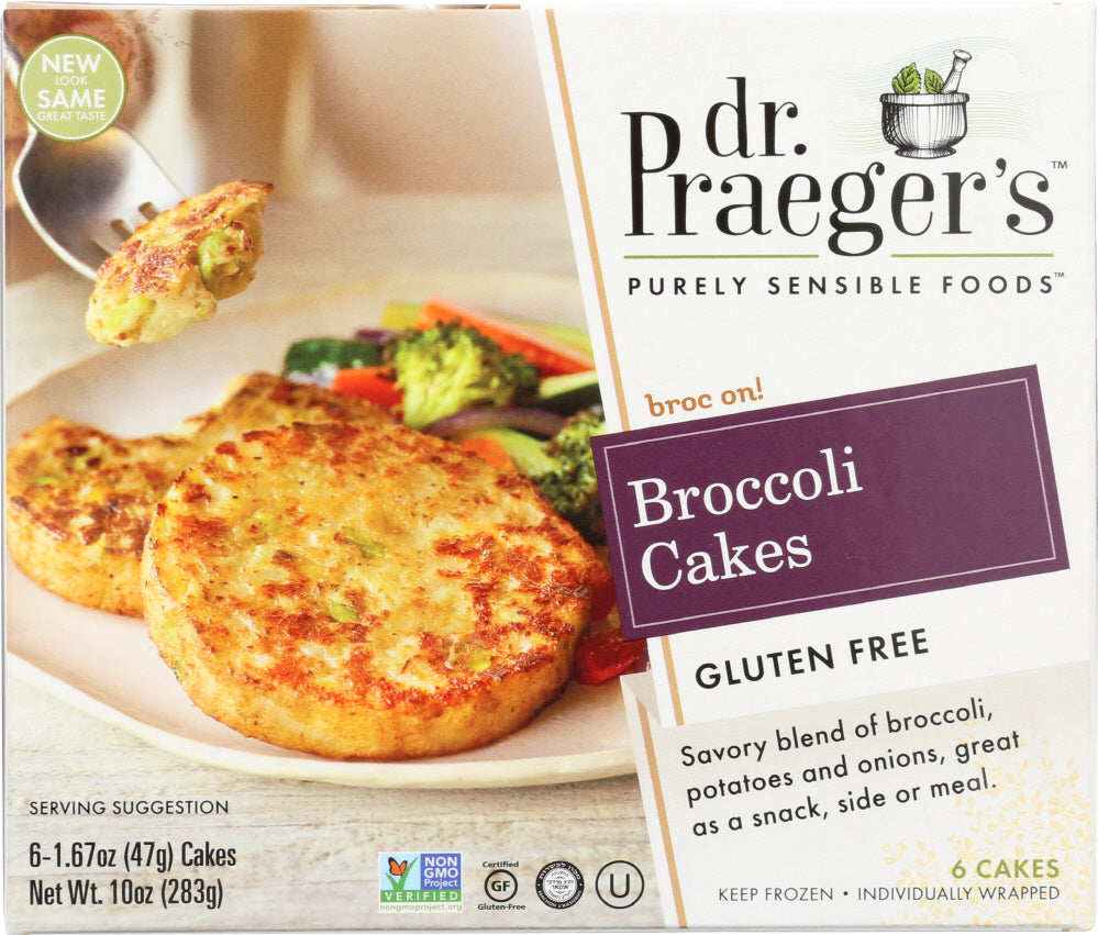 DR. PRAEGER'S: Pancakes Broccoli, 10 oz - Vending Business Solutions
