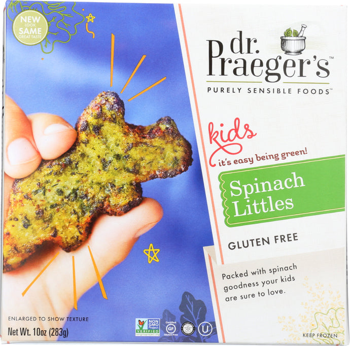 DR. PRAEGER'S: Kids Spinach Littles, 10 oz - Vending Business Solutions