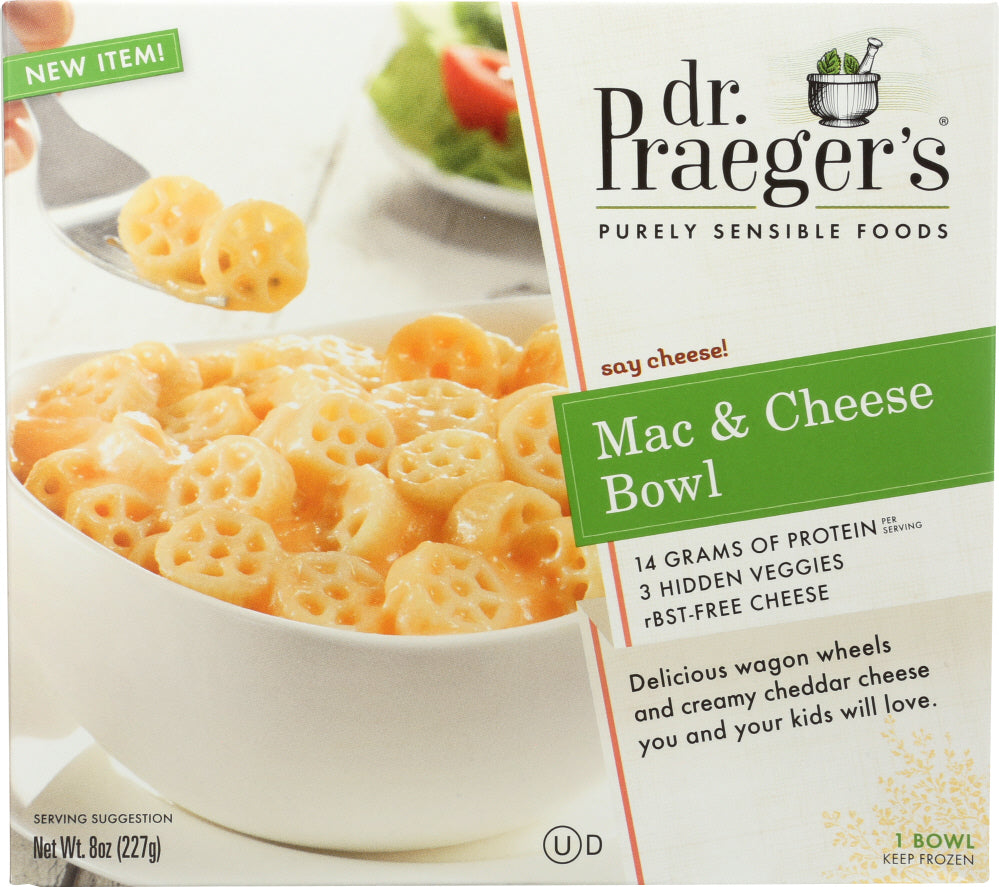 DR PRAEGER: Mac & Cheese Bowl, 8 oz - Vending Business Solutions