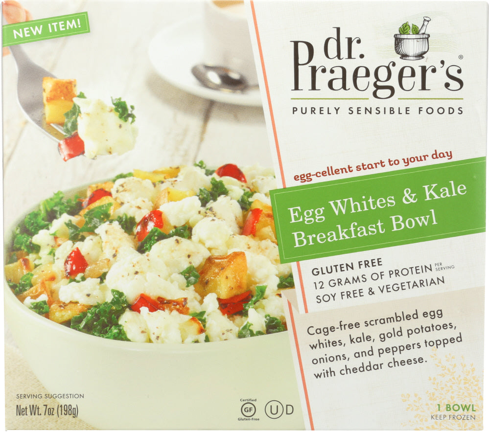 DR PRAEGER: Egg Whites & Kale Breakfast Bowl, 7 oz - Vending Business Solutions