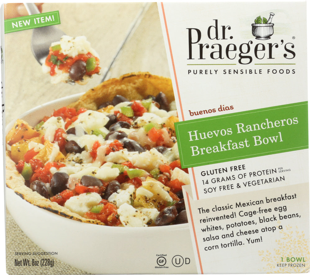 DR PRAEGER: Huevos Rancheros Breakfast Bowl, 8 oz - Vending Business Solutions