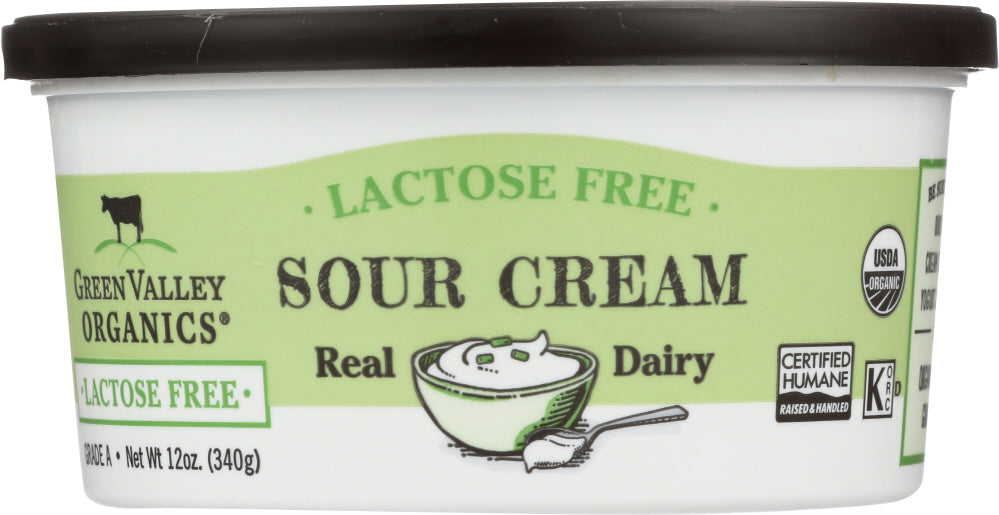 GREEN VALLEY ORGANICS: Sour Cream, 12 oz - Vending Business Solutions