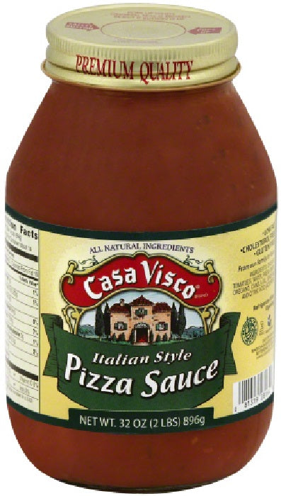CASA VISCO: Pizza Sauce, 32 oz - Vending Business Solutions