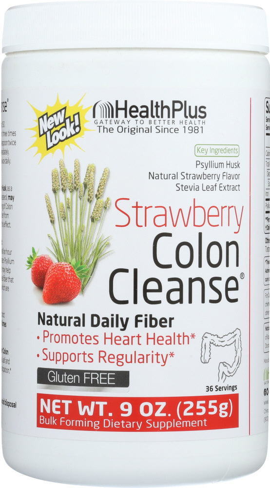 HEALTHPLUS: Strawberry Colon Cleanse, 9 oz - Vending Business Solutions