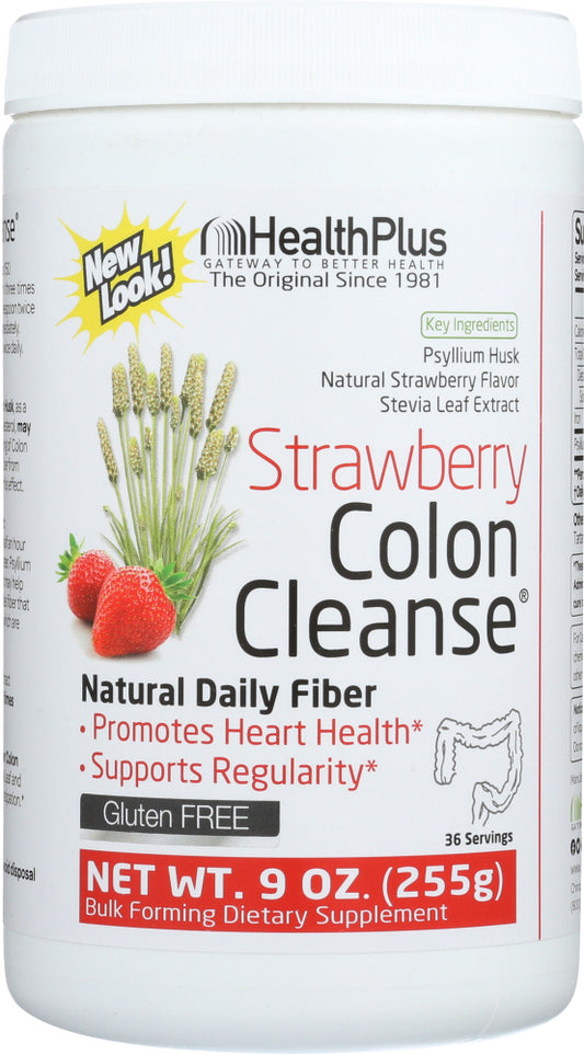 HEALTHPLUS: Strawberry Colon Cleanse, 9 oz - Vending Business Solutions