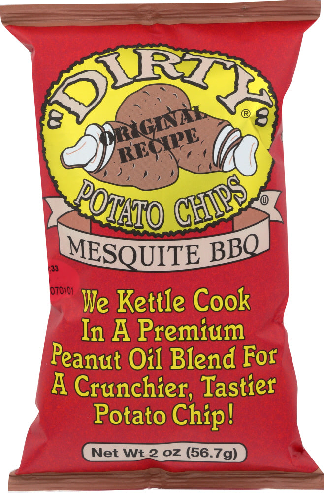 DIRTY POTATO CHIP: Chips Potato BBQ Mesquite, 2 oz - Vending Business Solutions