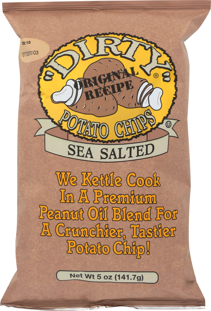 DIRTY POTATO CHIP: Chip Potato Sea Salted, 5 oz - Vending Business Solutions