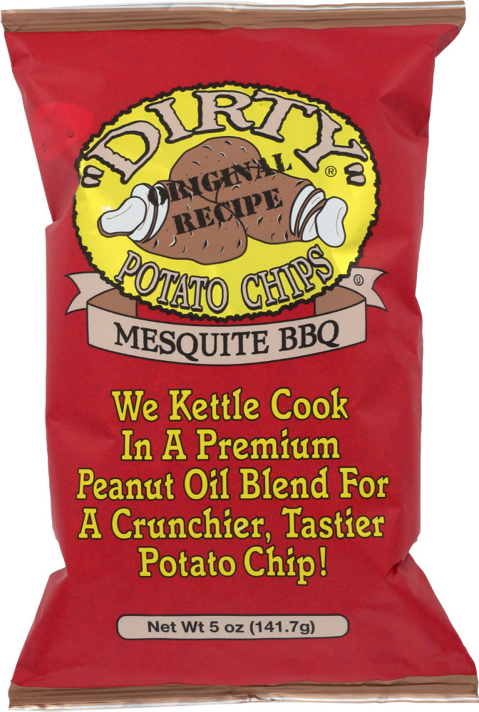 DIRTY POTATO CHIP: Chip Potato Mesquite BBQ, 5 oz - Vending Business Solutions