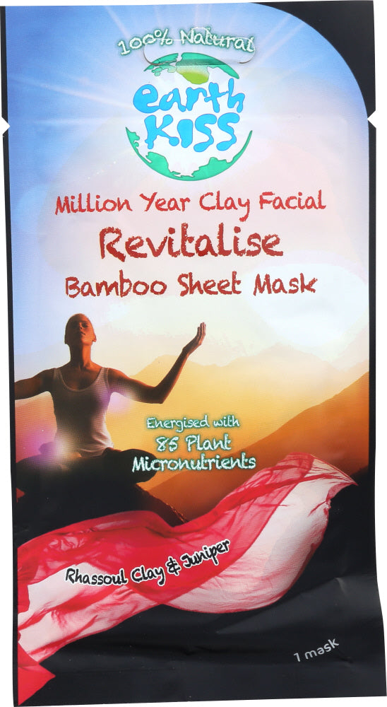 EARTH KISS: Mask Clay Revitalise, .84 oz - Vending Business Solutions