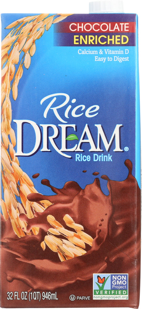 DREAM: Rice Dream Enriched Chocolate Rice Drink, 32 fo - Vending Business Solutions