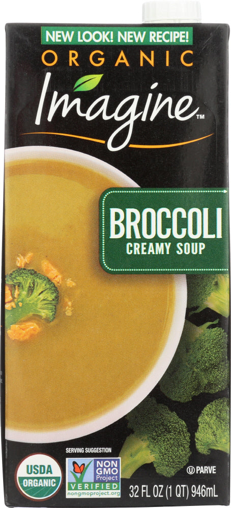 IMAGINE: Organic Soup Creamy Broccoli, 32 oz - Vending Business Solutions