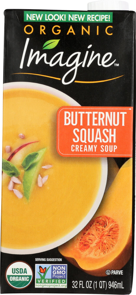 IMAGINE: Organic Soup Creamy Butternut Squash, 32 oz - Vending Business Solutions