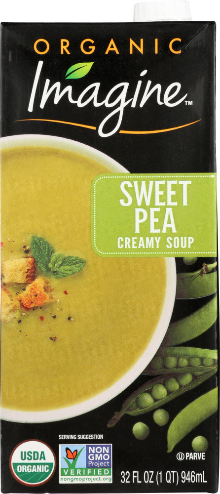 IMAGINE: Organic Creamy Sweet Pea Soup, 32 oz - Vending Business Solutions