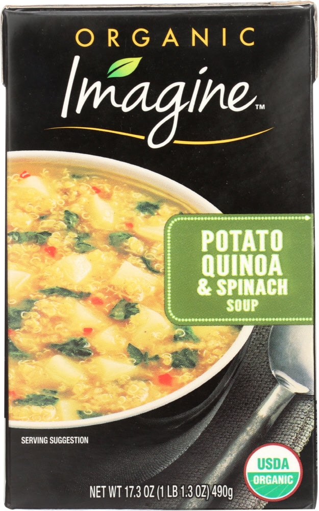 IMAGINE: Soup Potato Quinoa Spinach, 17.3 oz - Vending Business Solutions