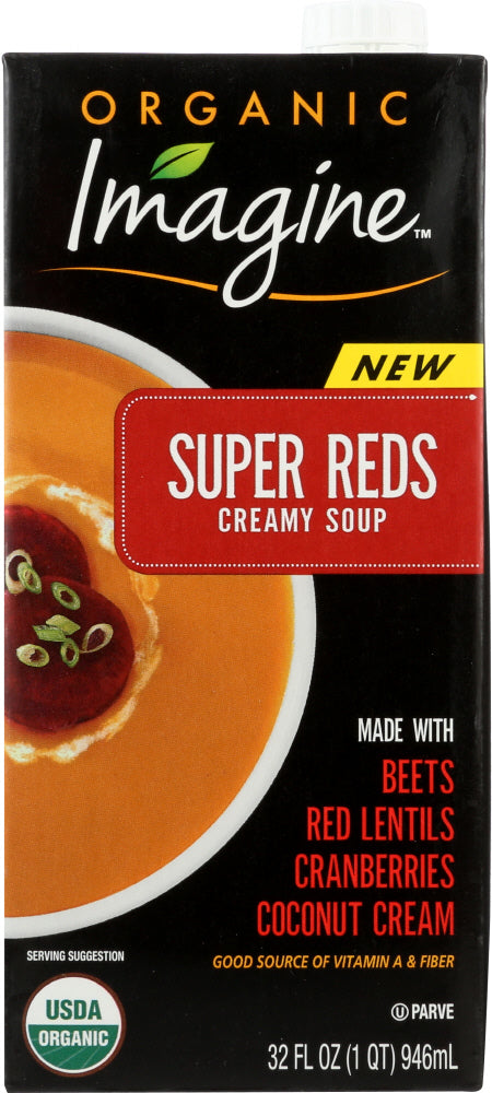 IMAGINE: Creamy Super Reds Soup Organic, 32 oz - Vending Business Solutions