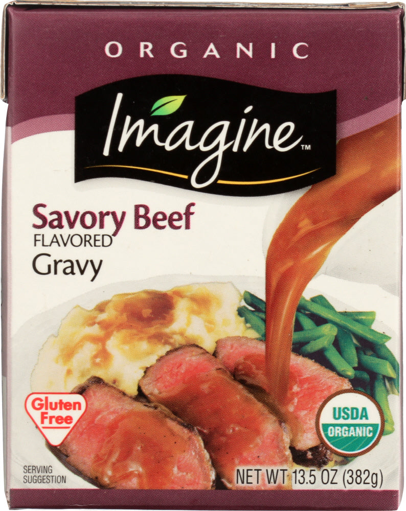 IMAGINE: Organic Savory Beef Flavored Gravy, 13.5 fo - Vending Business Solutions