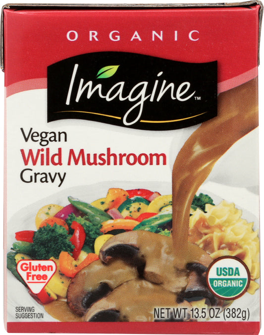 IMAGINE: Wild Mushroom Gravy Organic, 13.5 fo - Vending Business Solutions