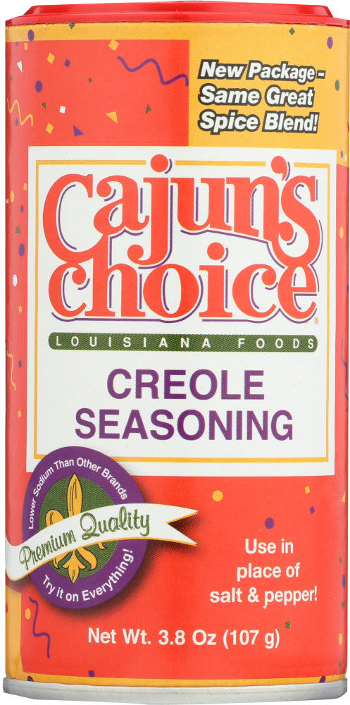 CAJUNS CHOICE: Creole Seasoning, 3.8 oz - Vending Business Solutions