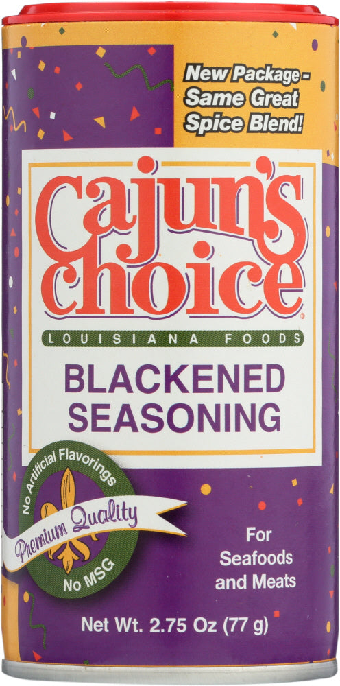 CAJUNS CHOICE: Fish Blackened Seasoning, 2.75 oz - Vending Business Solutions