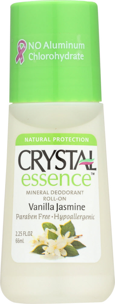 CRYSTAL BODY DEODORANT: Roll-On Deodorant Vanilla Jasmine, 2.25 oz - Vending Business Solutions