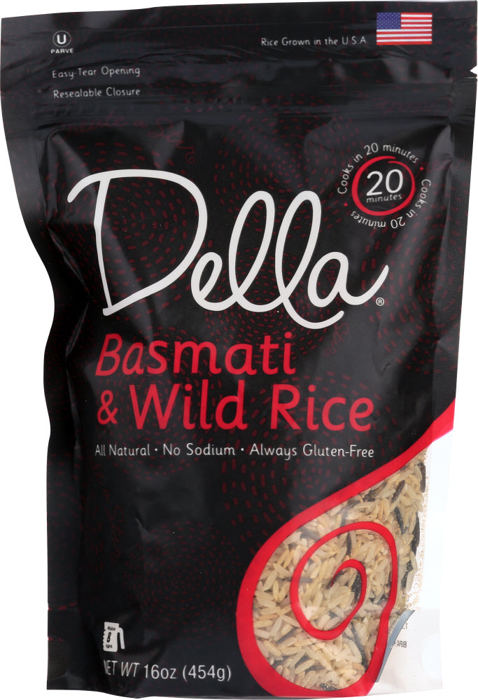 DELLA GOURMET: Basmati and Wild Rice Blend, 16 oz - Vending Business Solutions
