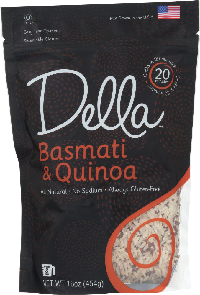 DELLA GOURMET: Basmati Rice and Quinoa Blend, 16 oz - Vending Business Solutions
