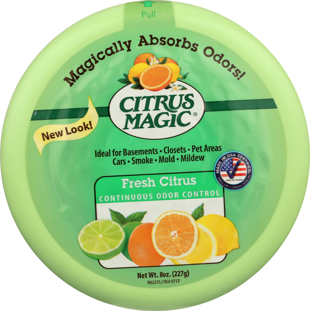 CITRUS MAGIC: Solid Air Freshener Fresh Citrus, 8 oz - Vending Business Solutions