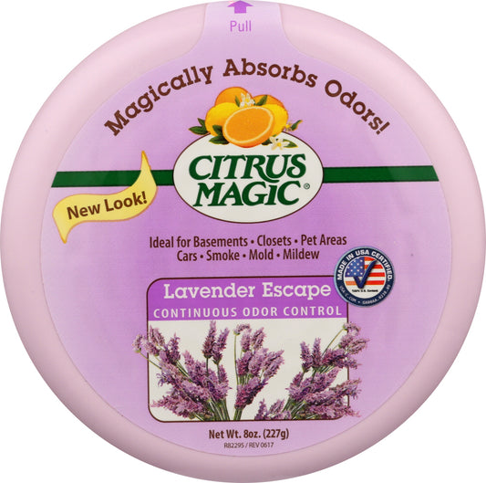 CITRUS MAGIC: Air Freshener Solid Lavender, 8 oz - Vending Business Solutions