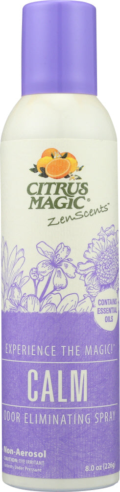 CITRUS MAGIC: Spray Calm Aromatherapy, 8 oz - Vending Business Solutions