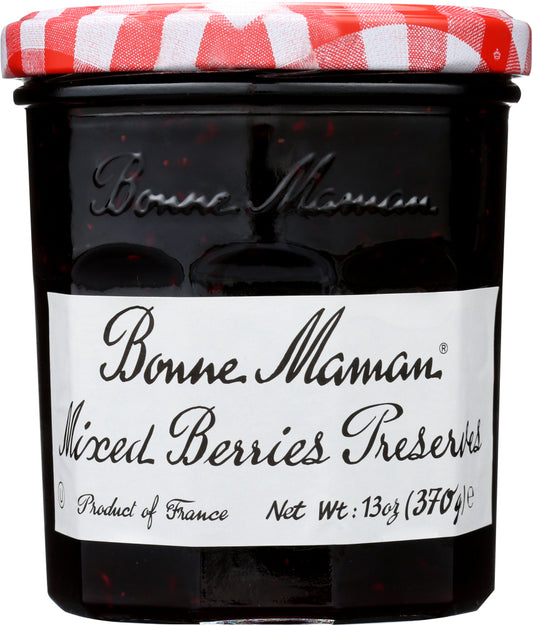 BONNE MAMAN: Mixed Berries Preserves, 13 oz - Vending Business Solutions